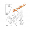 Кронштейн турбины JCB 02/203014