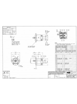 Гидронасос Parker 3349111552