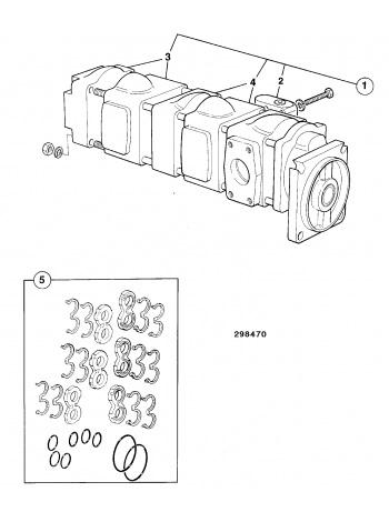 Гидравлический насос JCB 20/918300